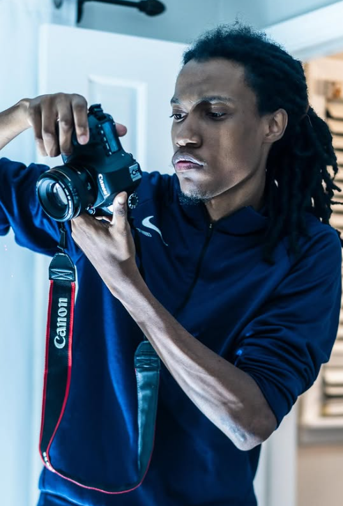 Kevin behind the camera — the man behind Kvid